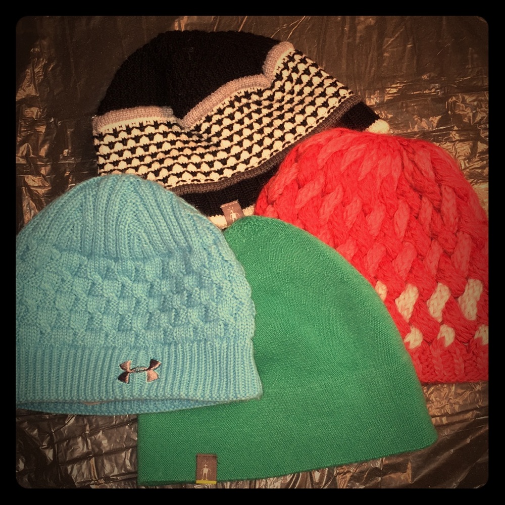 Beanies: The North Face, Under Armour, Smartwool